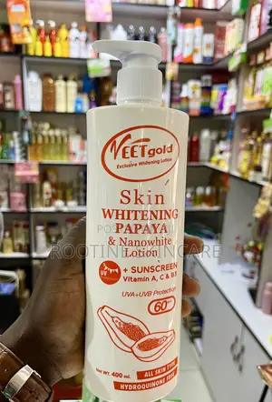 Veet Gold Skin Whitening Papaya Nano Lotion
