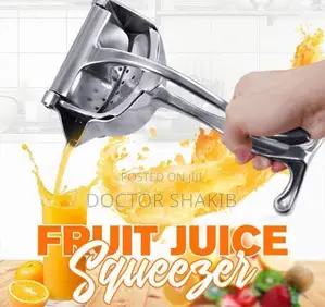 Heavy Metal Manual Handheld Fruit Juice Squeezer