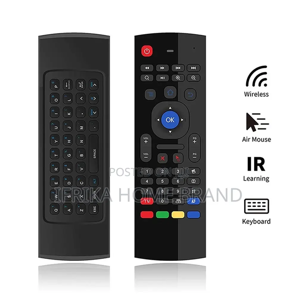 MX3 Air Mouse 2.4G RF Wireless Keyboard Smart Remote Control