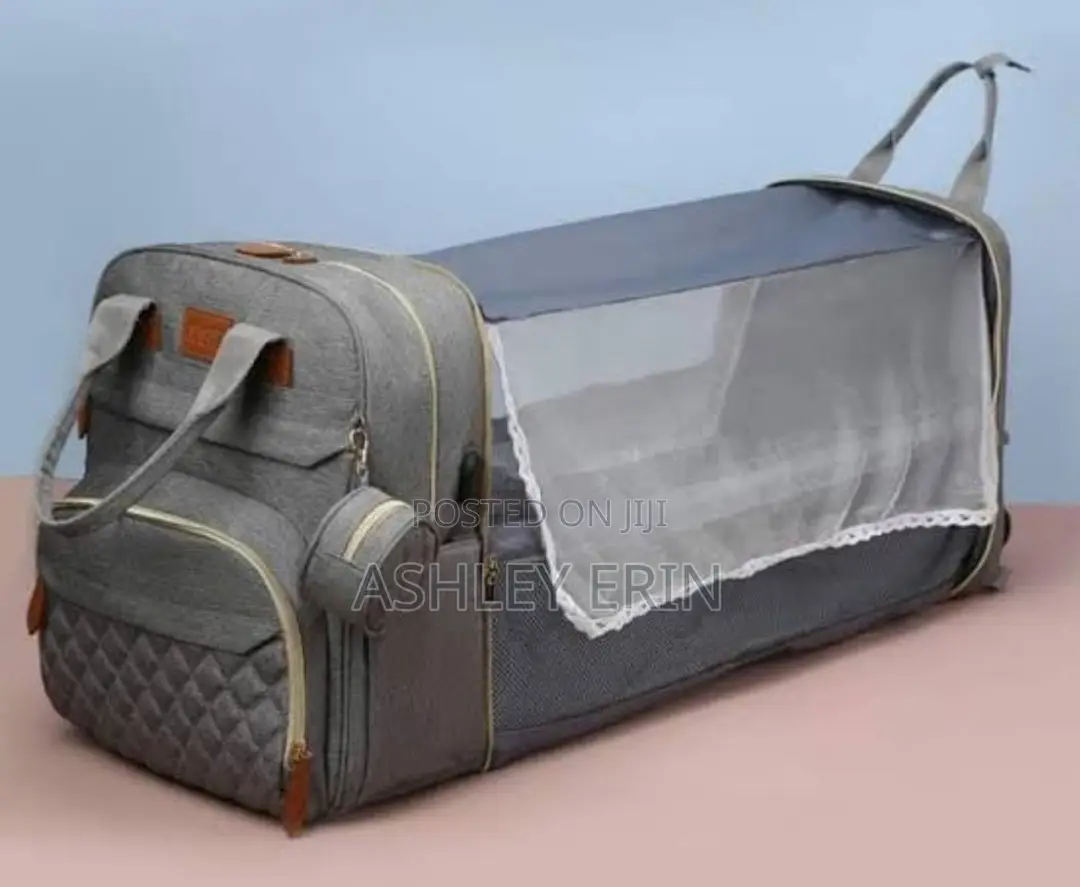Travel Baby Bag With Foldable Baby Bed