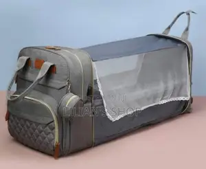 Travel Baby Bag With Foldable Baby Bed