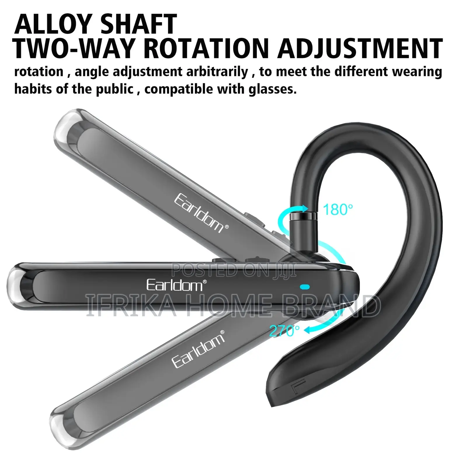 Earldom Wireless Stereo Earphones Wireless Headset Ear Hook