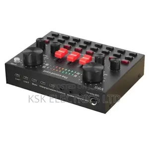 Sound Card Universal Webcast Live Sound Card Audio Mixer