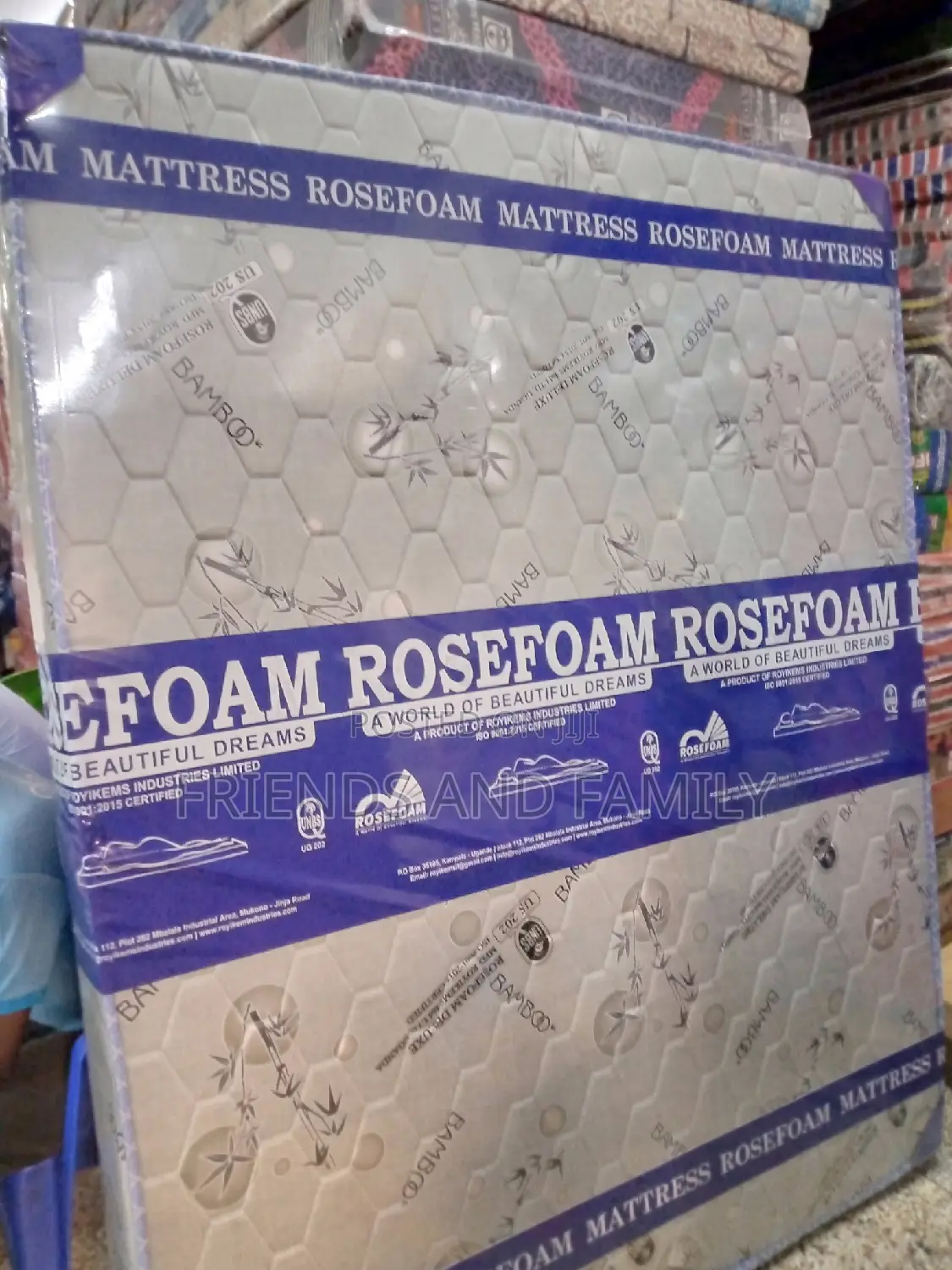 Rose High Density Mattress 6*5*6 Inches