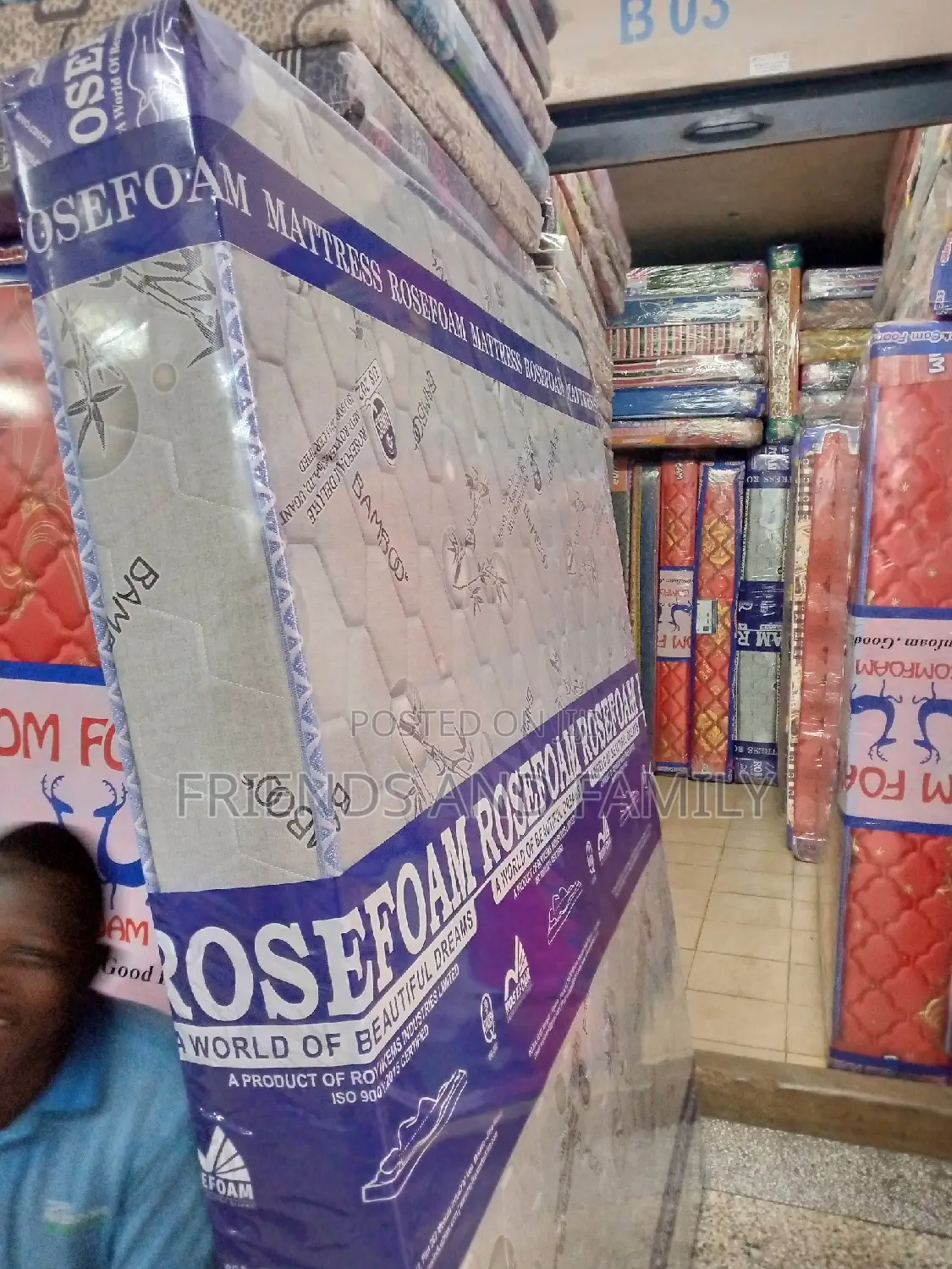 Bamboo Mattress 6*5*8.Inches