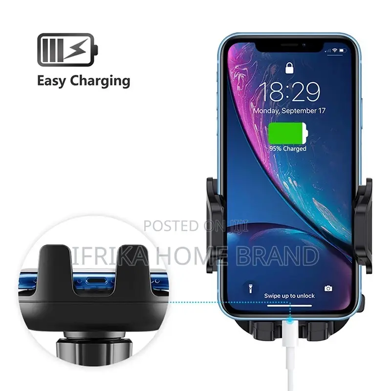 Suctioncup Car Phone Holder Dashboard Windshield Phone Stand