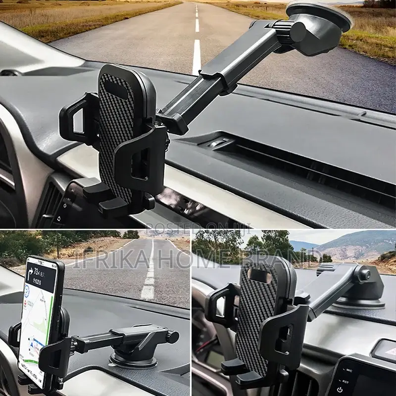 Suctioncup Car Phone Holder Dashboard Windshield Phone Stand