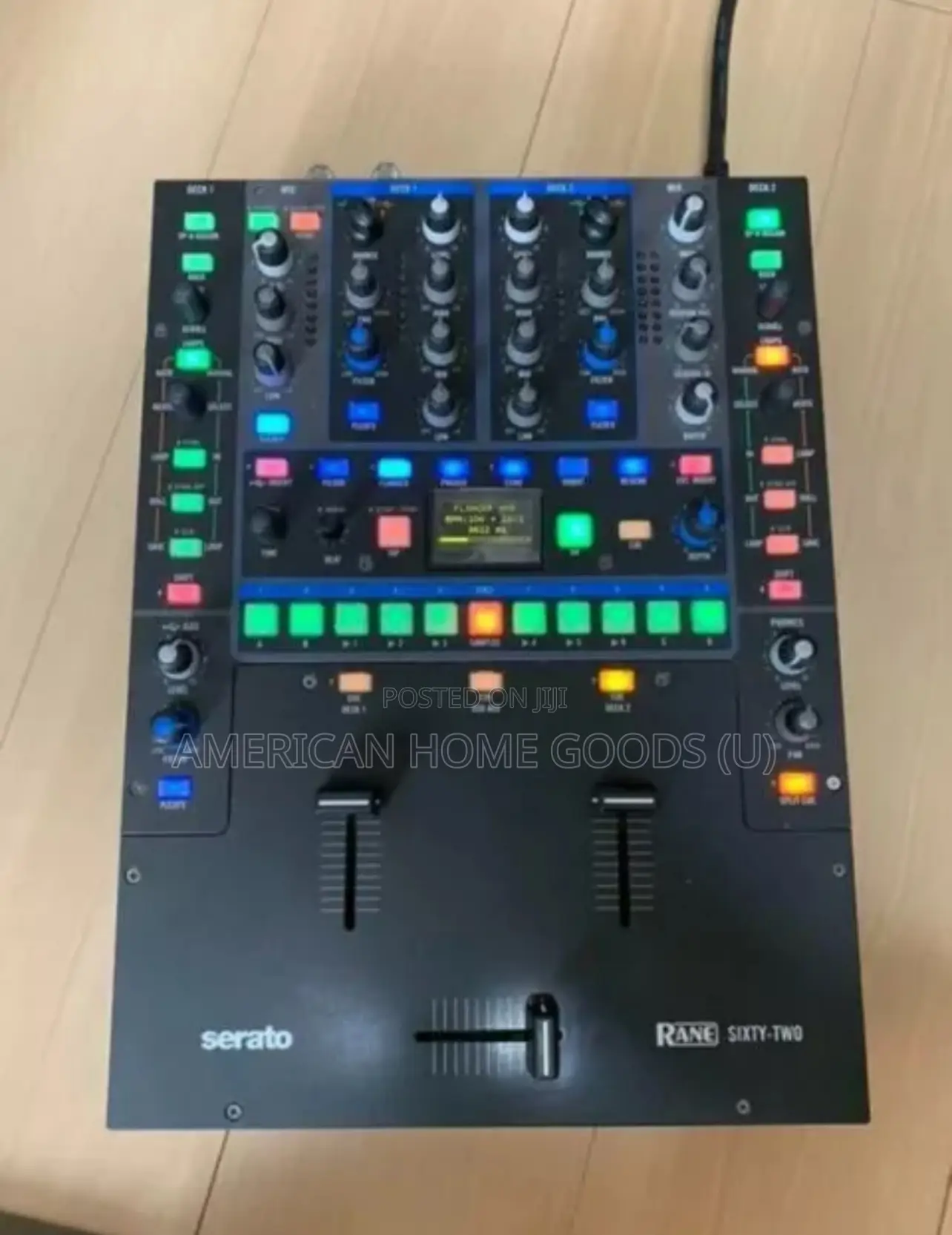 Rane Sixty-Two 62 Serato 2 Channel Dj Mixer +Protective Case
