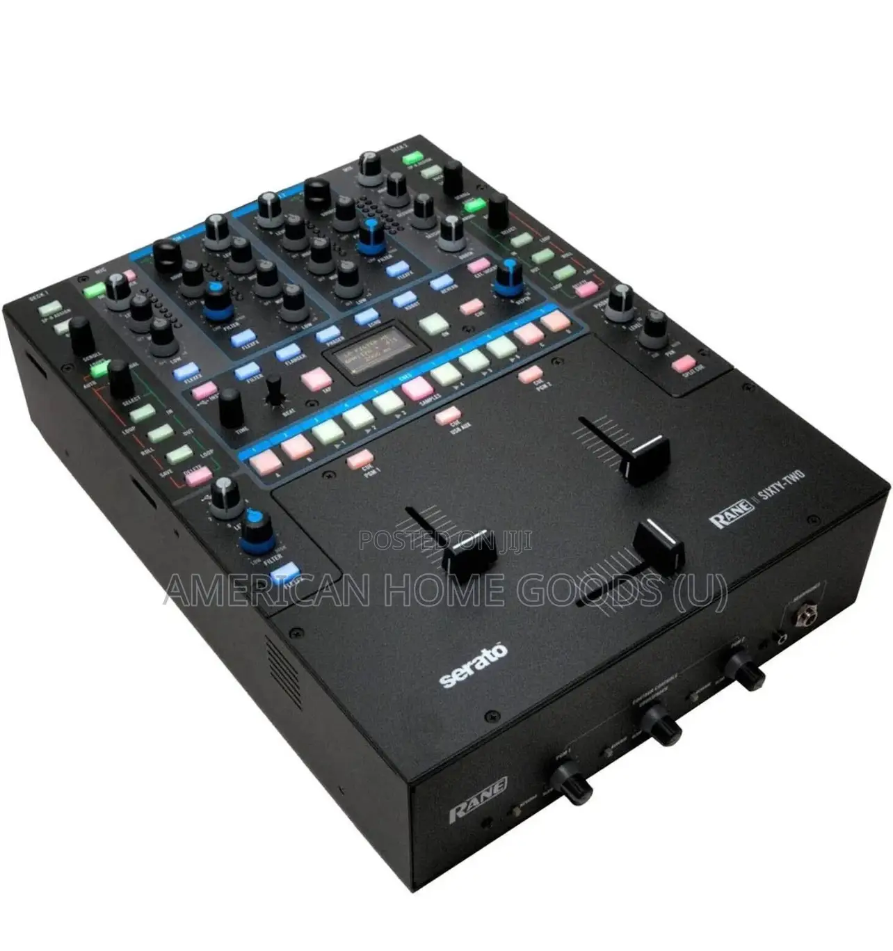Rane Sixty-Two 62 Serato 2 Channel Dj Mixer +Protective Case