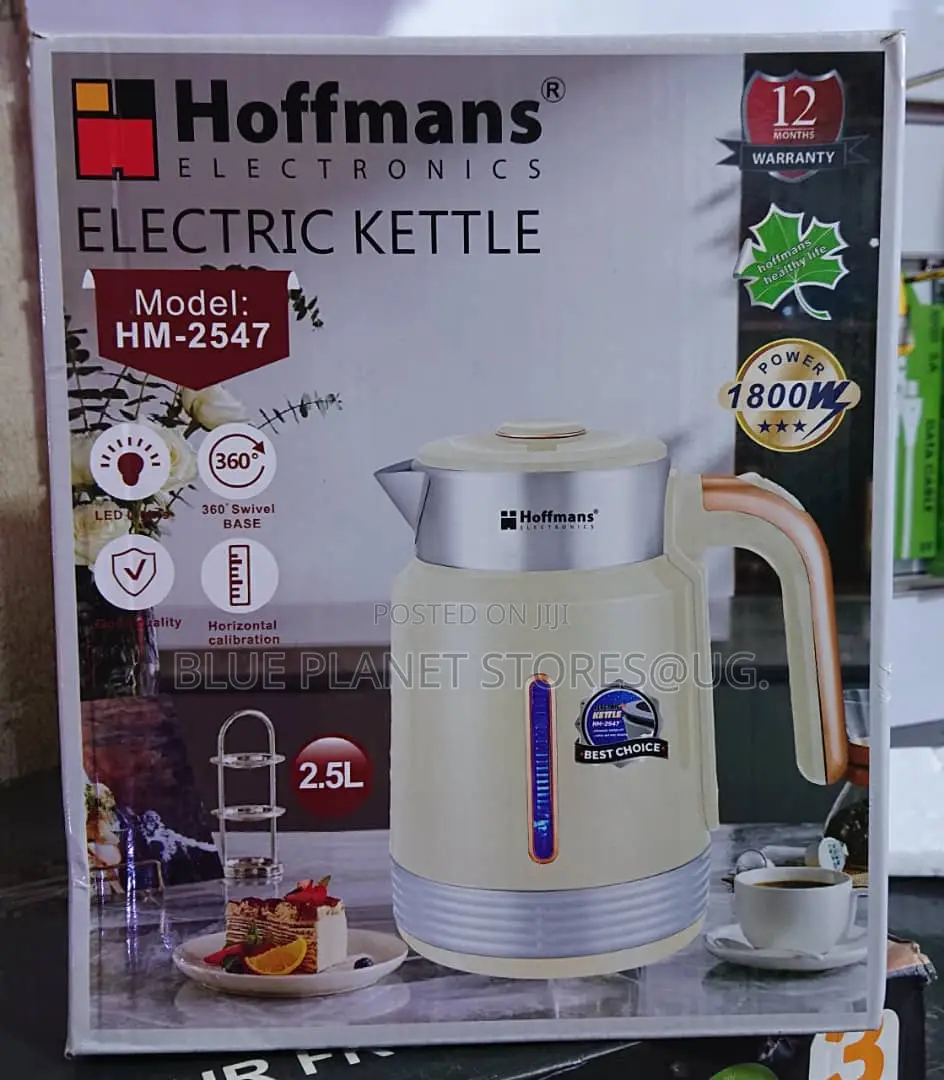 HOFFMANS 2.5L Electric MILK/WATER Kettle \\ 1800w \\ HM-2547
