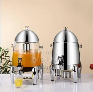 Stainless Steel Transparent Body for Juice, Hot Cold Drinks