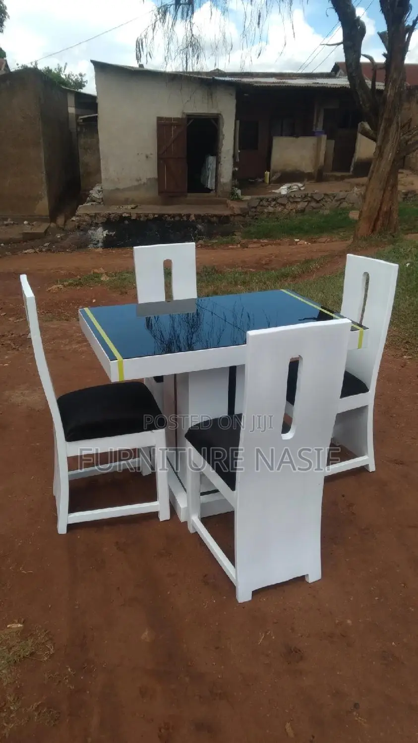 4 Seater Modern Wooden Dining Set