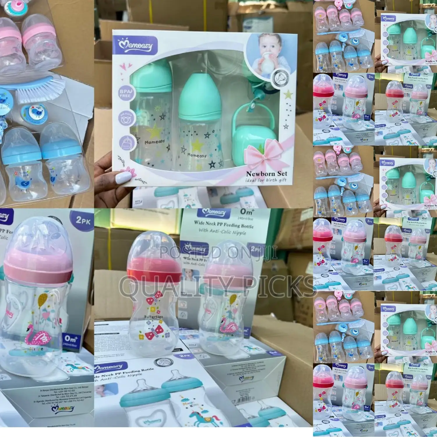 Baby Bottle Feeding Set
