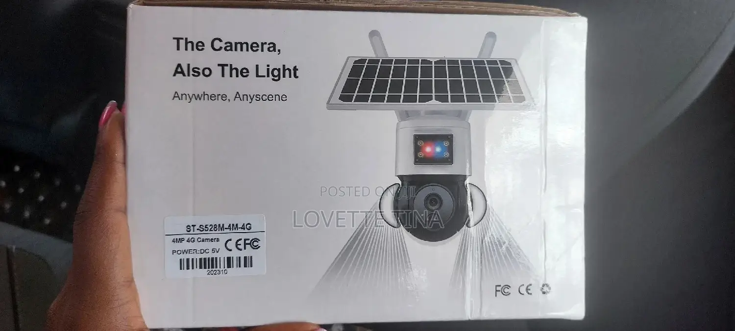Solar Camera With Simcard Slot