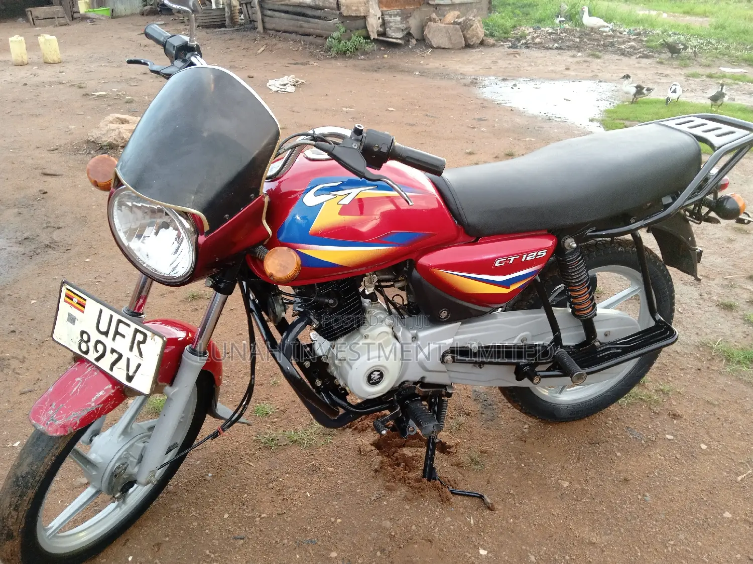 Bajaj CT 110X 2023 Red