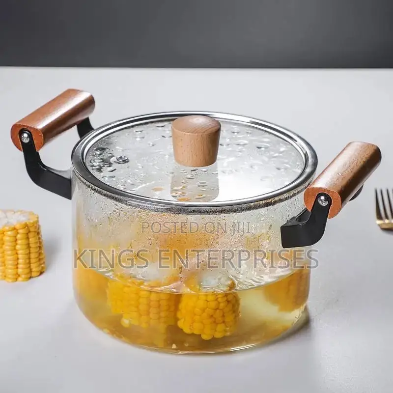 4.5L Glass Cooking Pot
