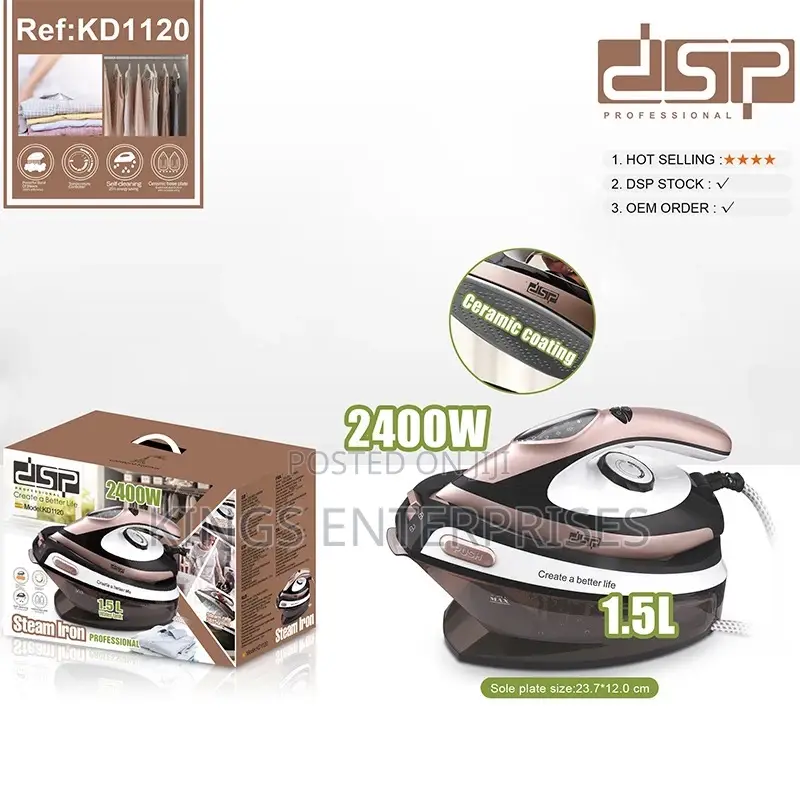 DSP Electric Steam Iron