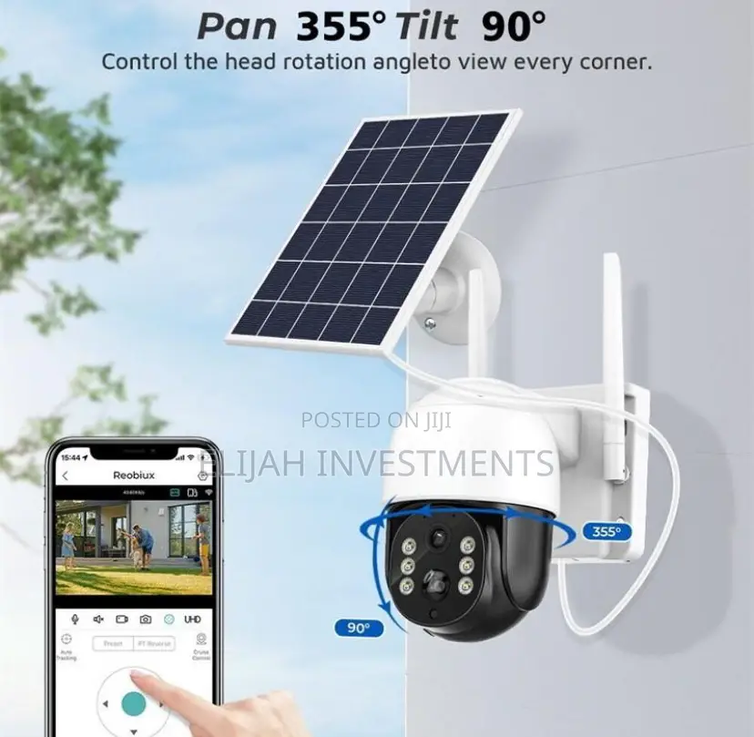 4G SIM Card Solar Wireless Outdoor Surveillance Camera