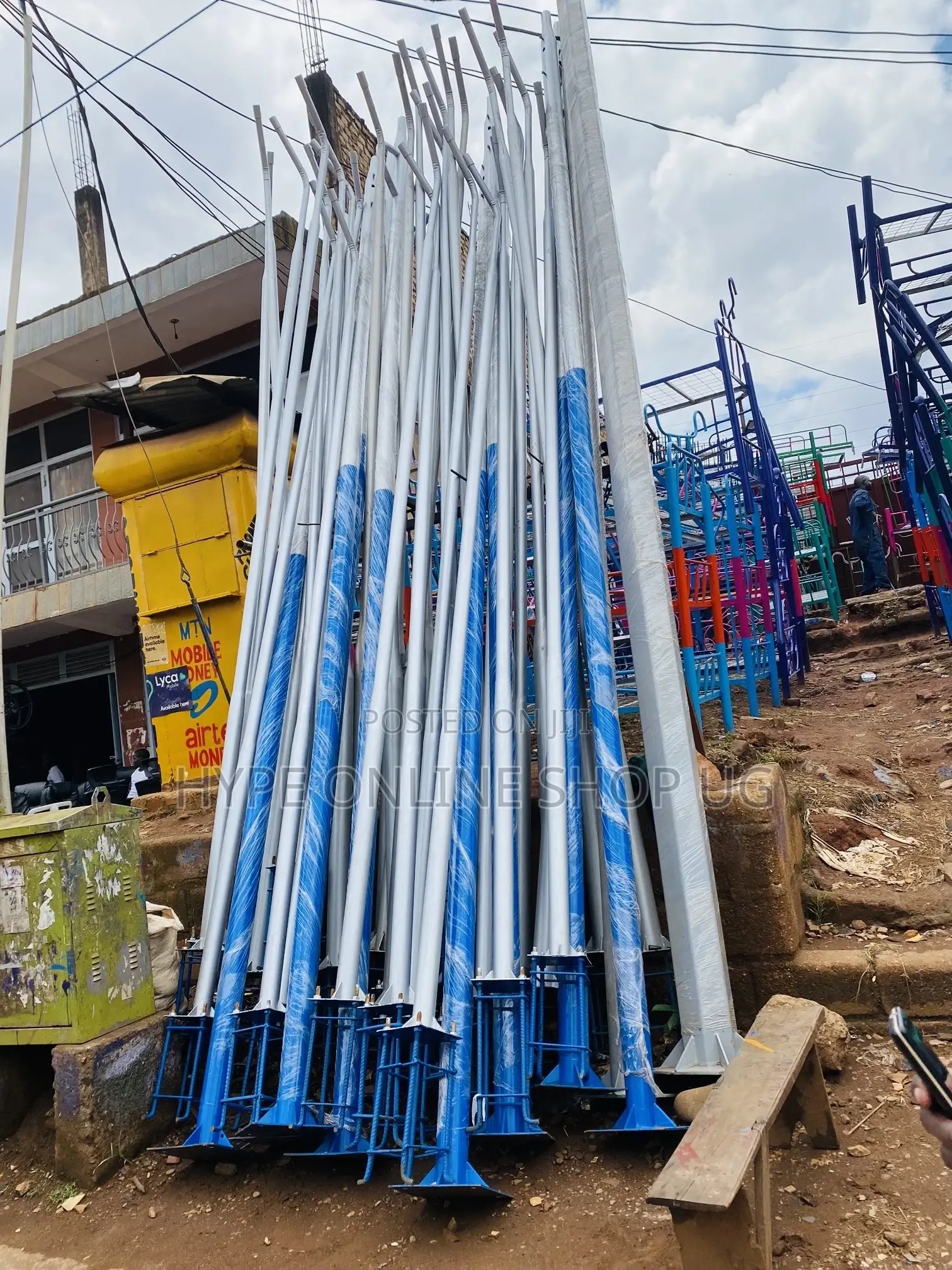 Mega Original Solar Light Poles