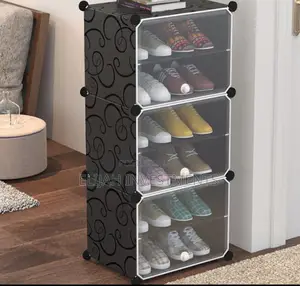 Plastic Detachable Shoe Rack Cabinet