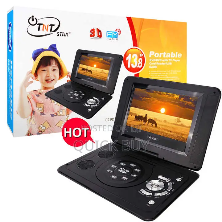 Portable Evd DVD Analog Tv Player