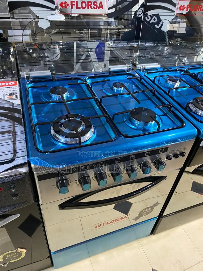Flossa Full Gas Cooker 60by60/Flussa Full Gas Cooker 60by60