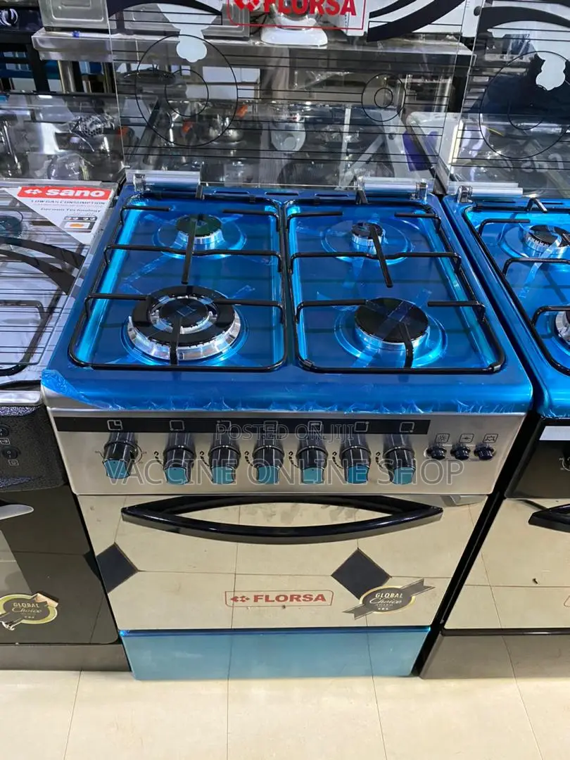 Flossa Full Gas Cooker 60by60/Flussa Full Gas Cooker 60by60