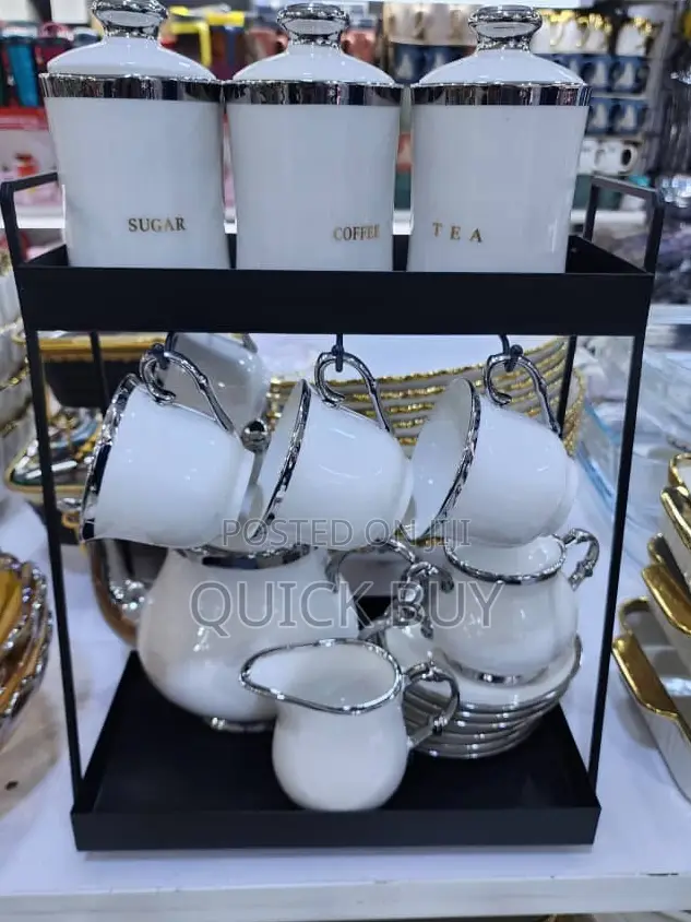 Coffee Set With Rack