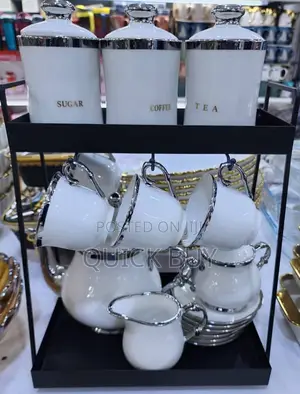 Coffee Set With Rack