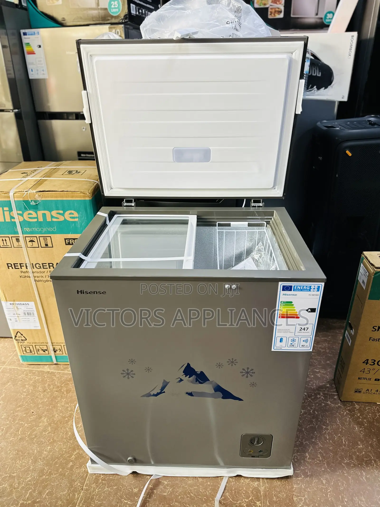 Hisense Chest Freezer 180L Single Door