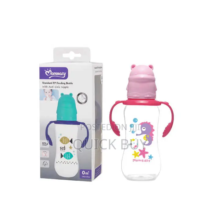 Momeasy Standard Feeding Bottle With Anti Colic Nipple