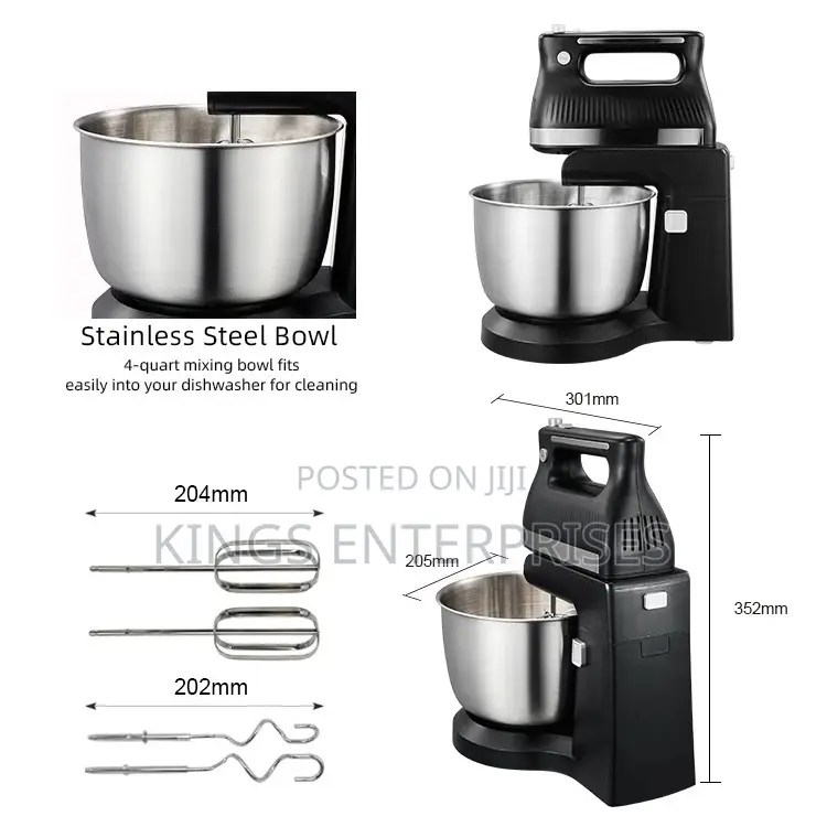 3 in 1 Stand Mixer 3.5L