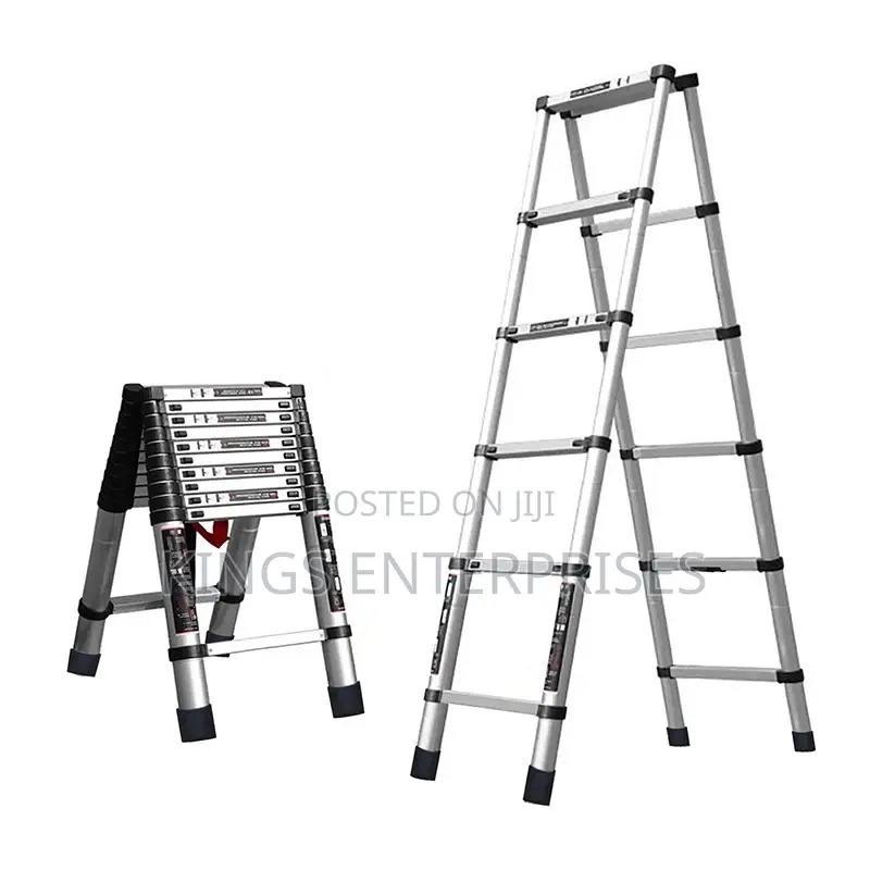 5.1ft Aluminium Adjustable and Extension Ladder