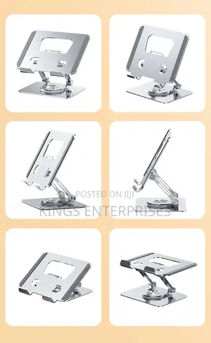 Rotating Adjustable Tablet and Notebook Holder
