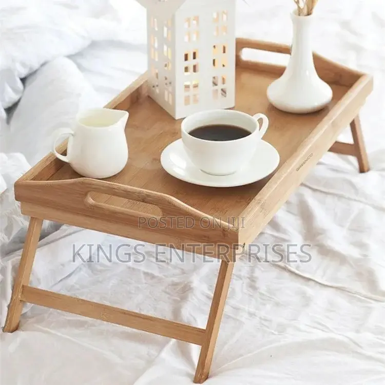 Wooden Foldable Bed Tray