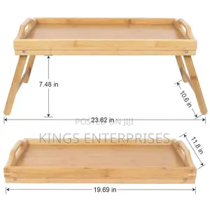 Wooden Foldable Bed Tray