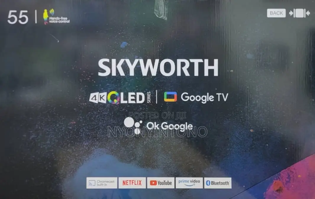 Sky Worth 55" Frameless Smart Android TV