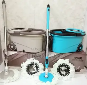 Spin Mop Bucket Set Microfiber Mop