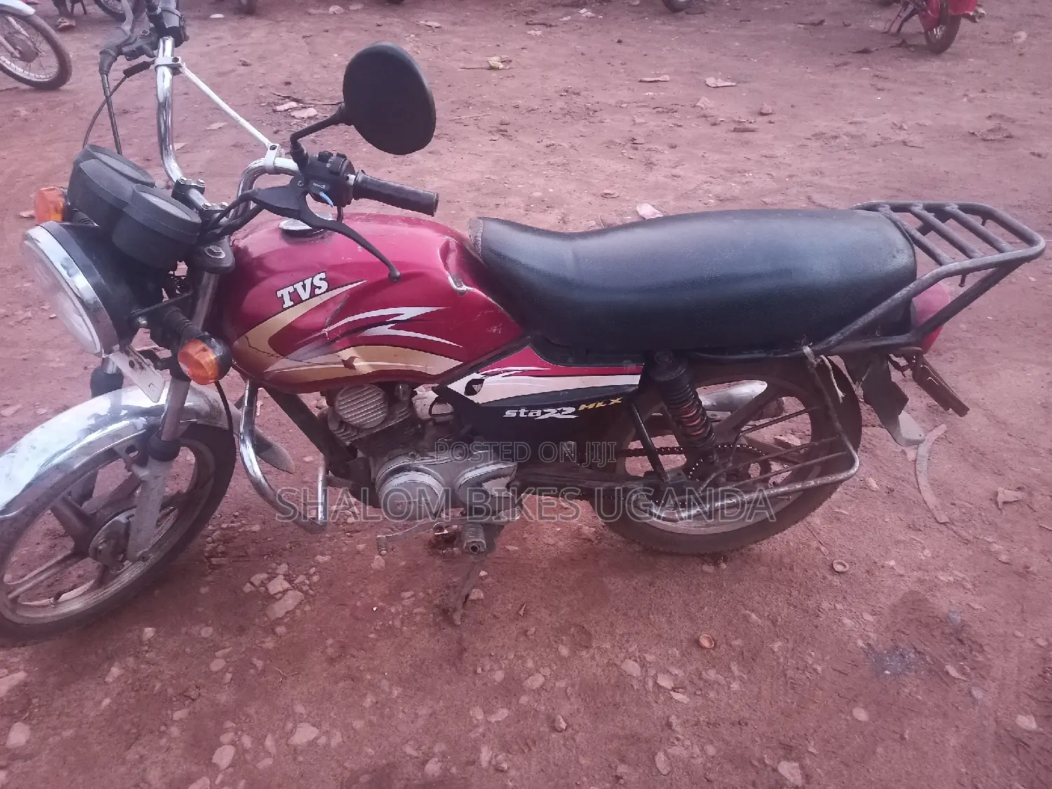 TVS XL 100 2014 Red