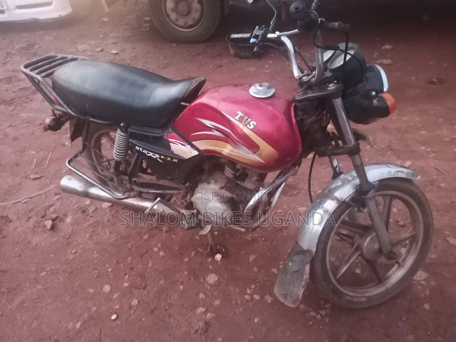 TVS XL 100 2014 Red