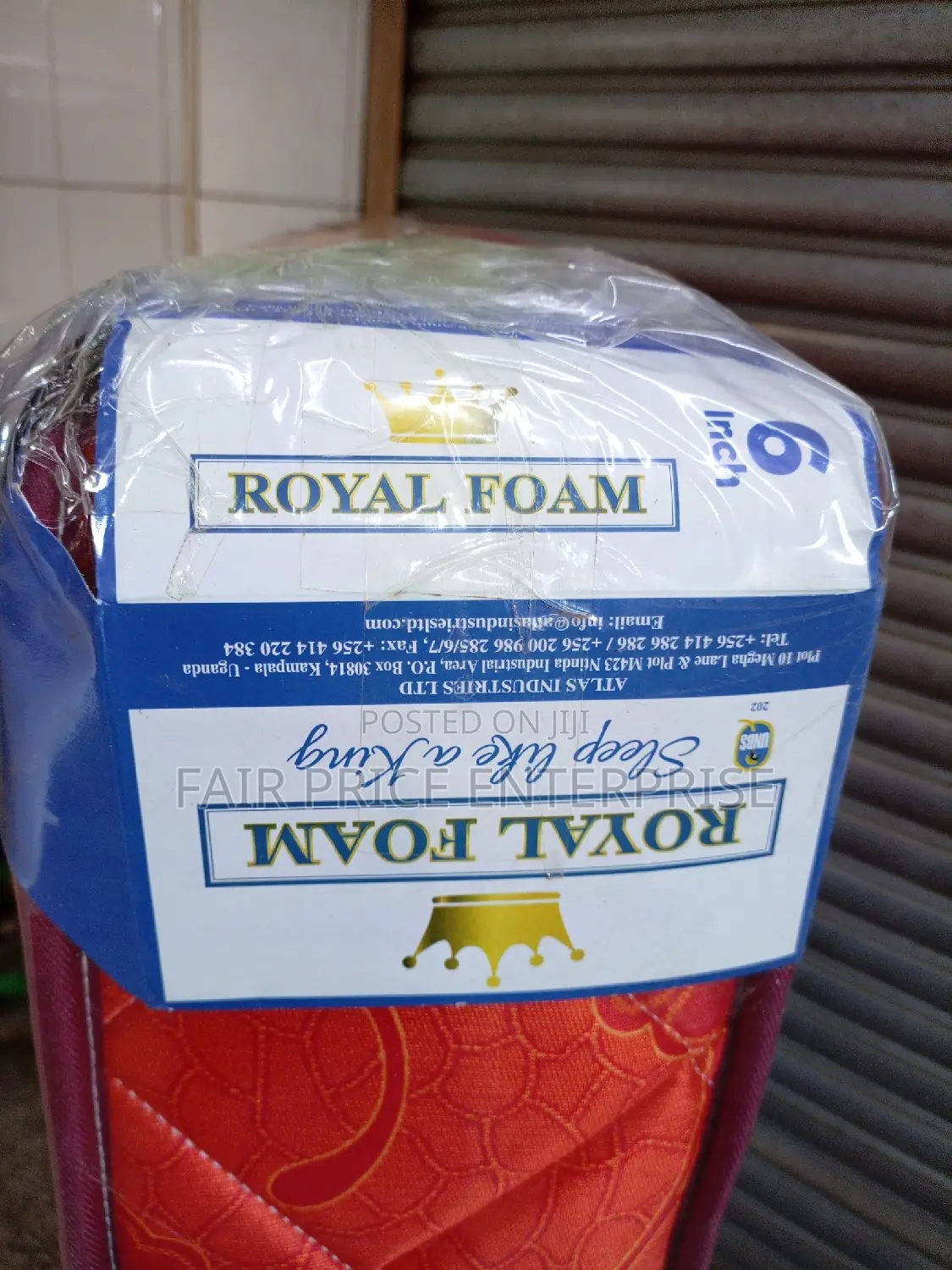 Royal Foam Mattress High Density 4*6 By6 Inches