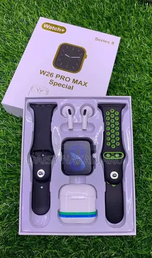 W26 Pro Max Smart Watch Black