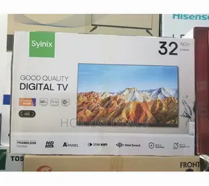 Syinix 32 Inch LED HD, Digital TV Inbuilt Startimes Decoder