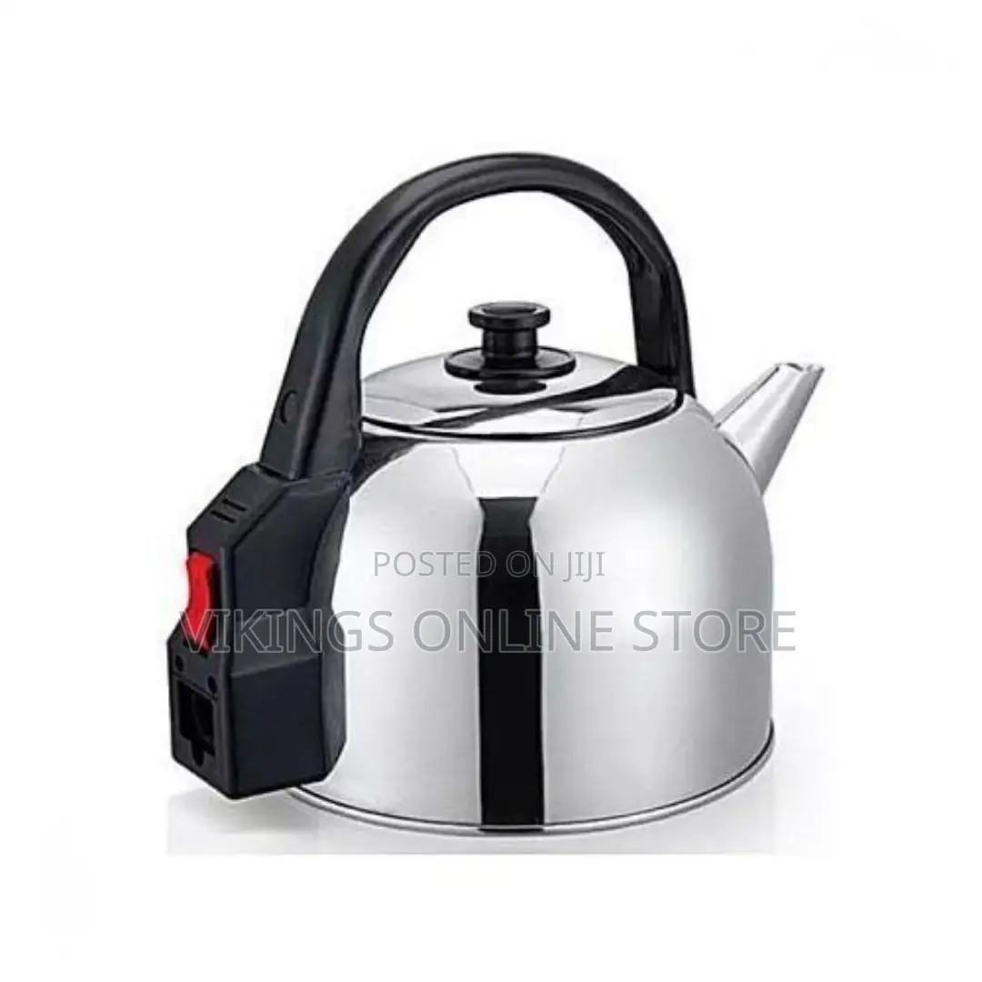 Strong Electric Kettle of 5 Liters - Silver