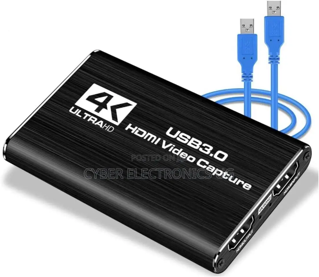 USB 3.0 to HDMI Capture Card Broadcast Stream Record