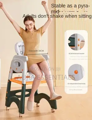 Portable Baby Dinning Feeding Chair Table