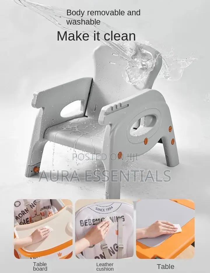 Portable Baby Dinning Feeding Chair Table