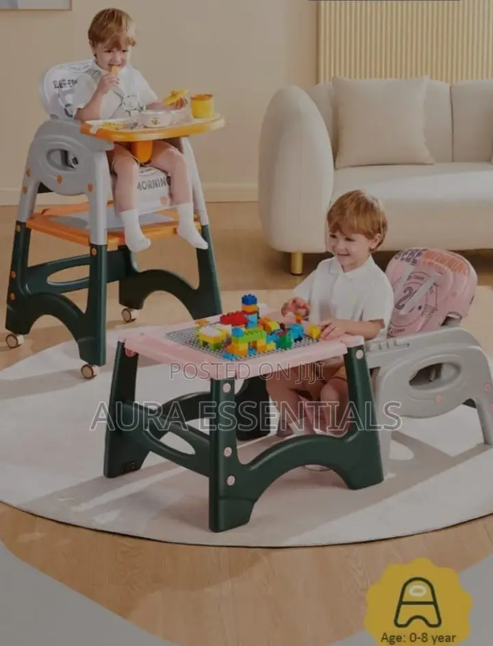Portable Baby Dinning Feeding Chair Table