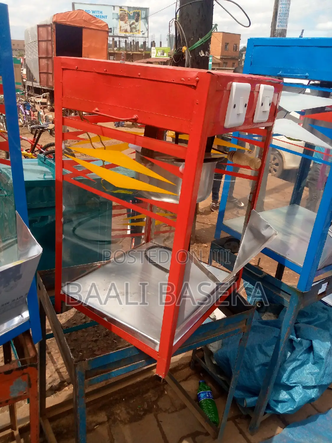 Quality Red Colour Popcorn Machine/Popcorn Machine