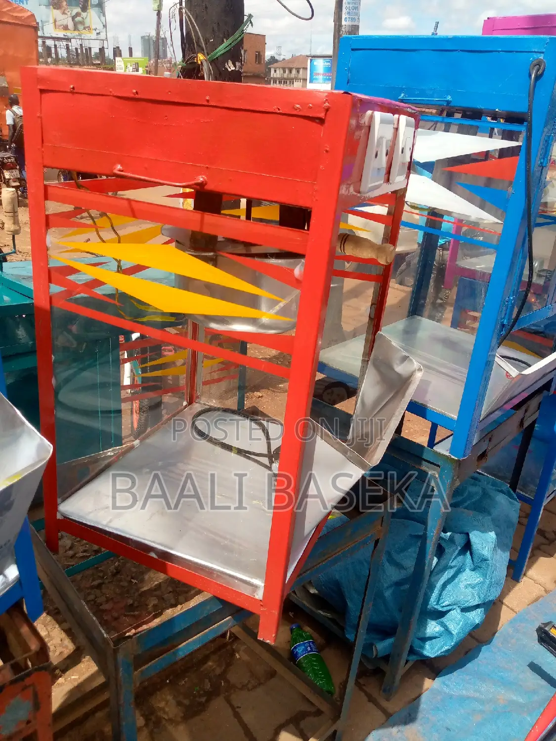 Quality Red Colour Popcorn Machine/Popcorn Machine